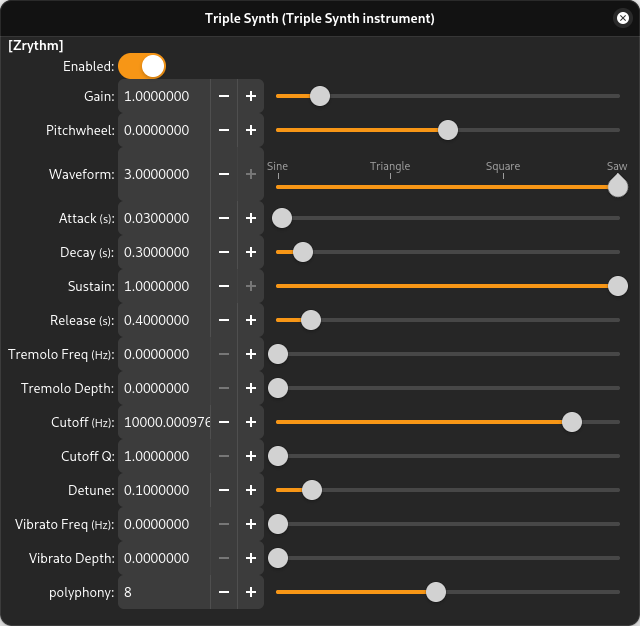 Triple Synth captura de tela